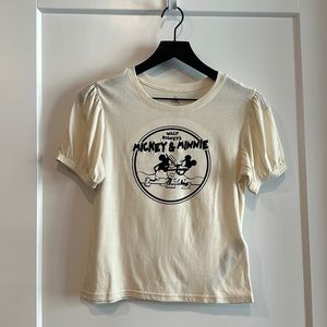 DISNEY MICKEY AND MINNIE SHIRT